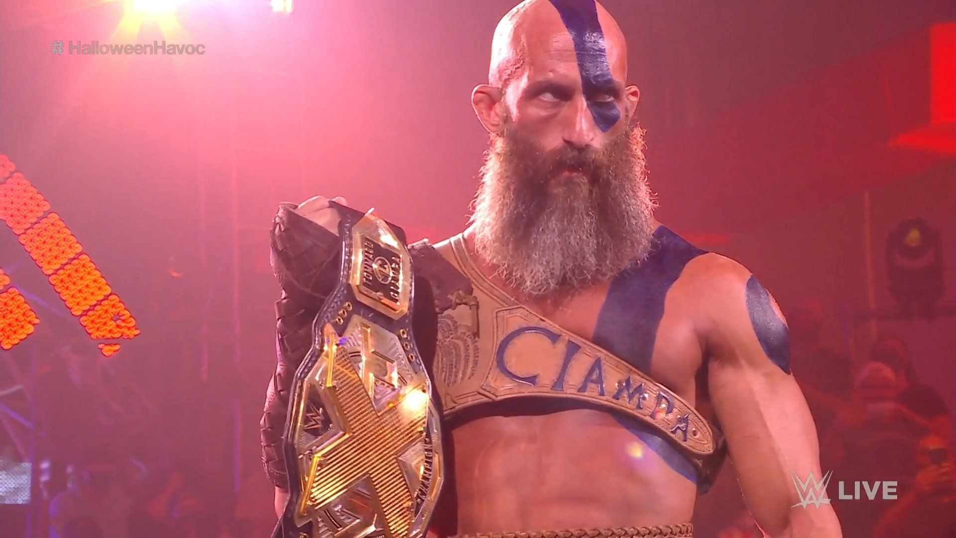 Ciampa was ready to defend his title at NXT Halloween Havoc