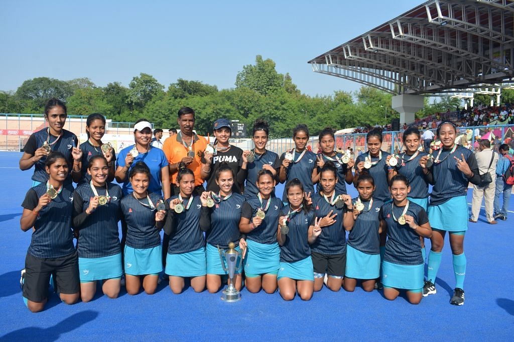 Hockey Madhya Pradesh clinch 11th Hockey India Senior Women National Championship 2021 (Pic Credit: Hockey India)