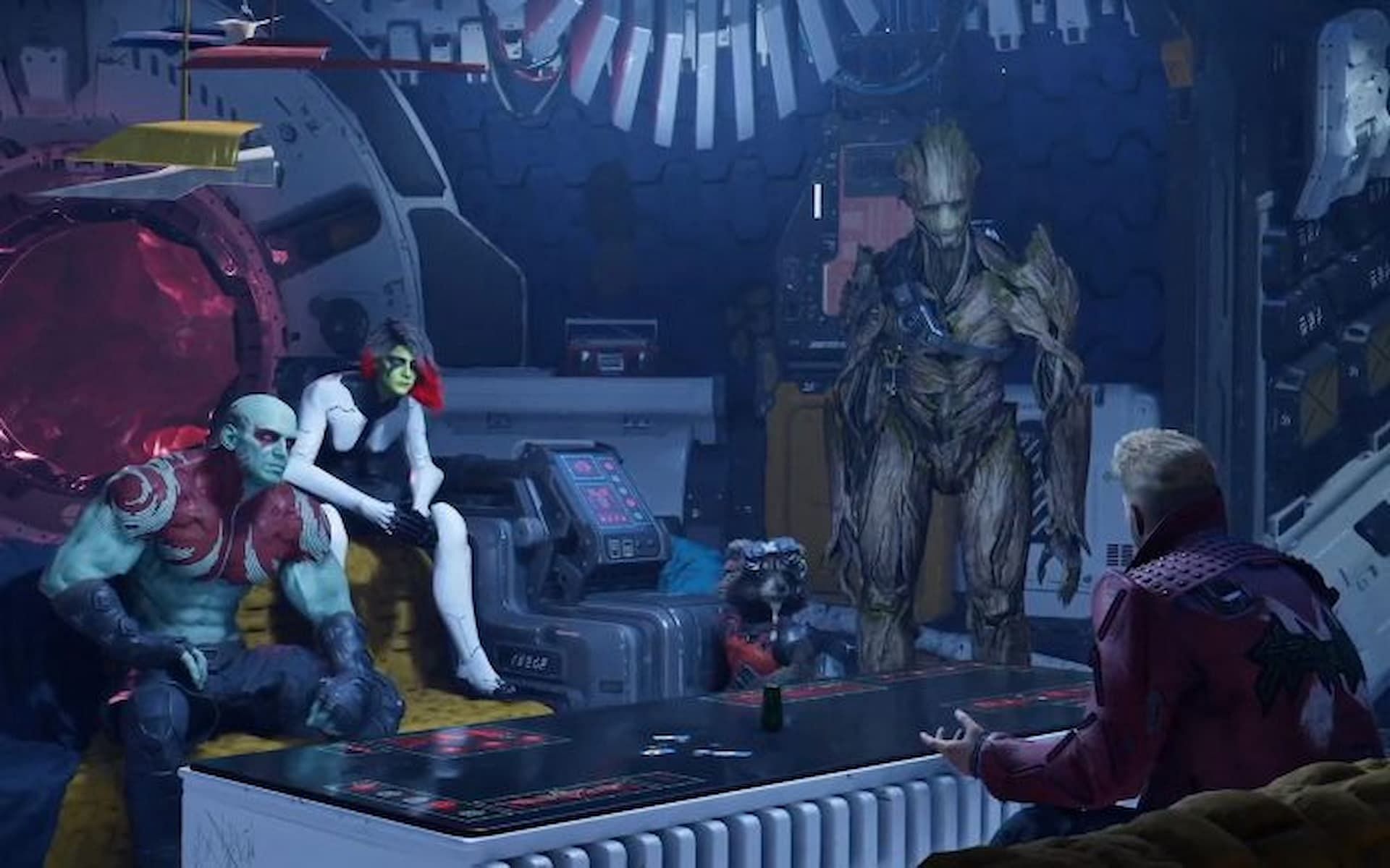 The Guardians of the Galaxy (Image via Square Enix)