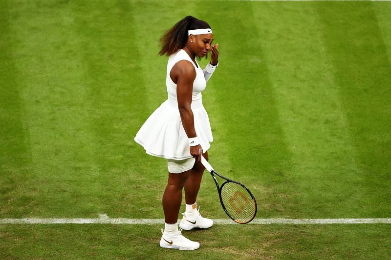 Sesrena Williams at the 2021 Wimbledon Championships.