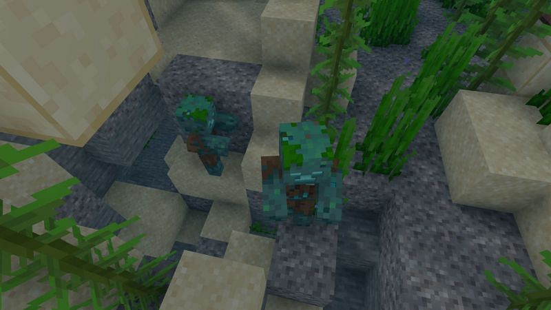 Drowneds (Image via Minecraft)