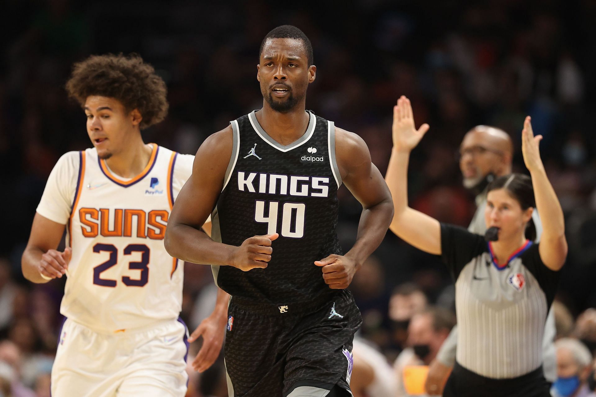 Harrison Barnes in action for the Sacramento Kings