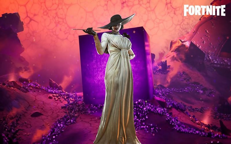 Lady Dimitrescu would be the perfect skin for Fortnitemares 2021 (Image via Sportskeeda)