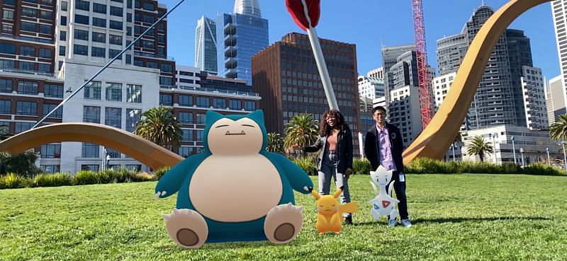 Gym challengers will likely have to go through Snorlax to win (Image via Niantic)