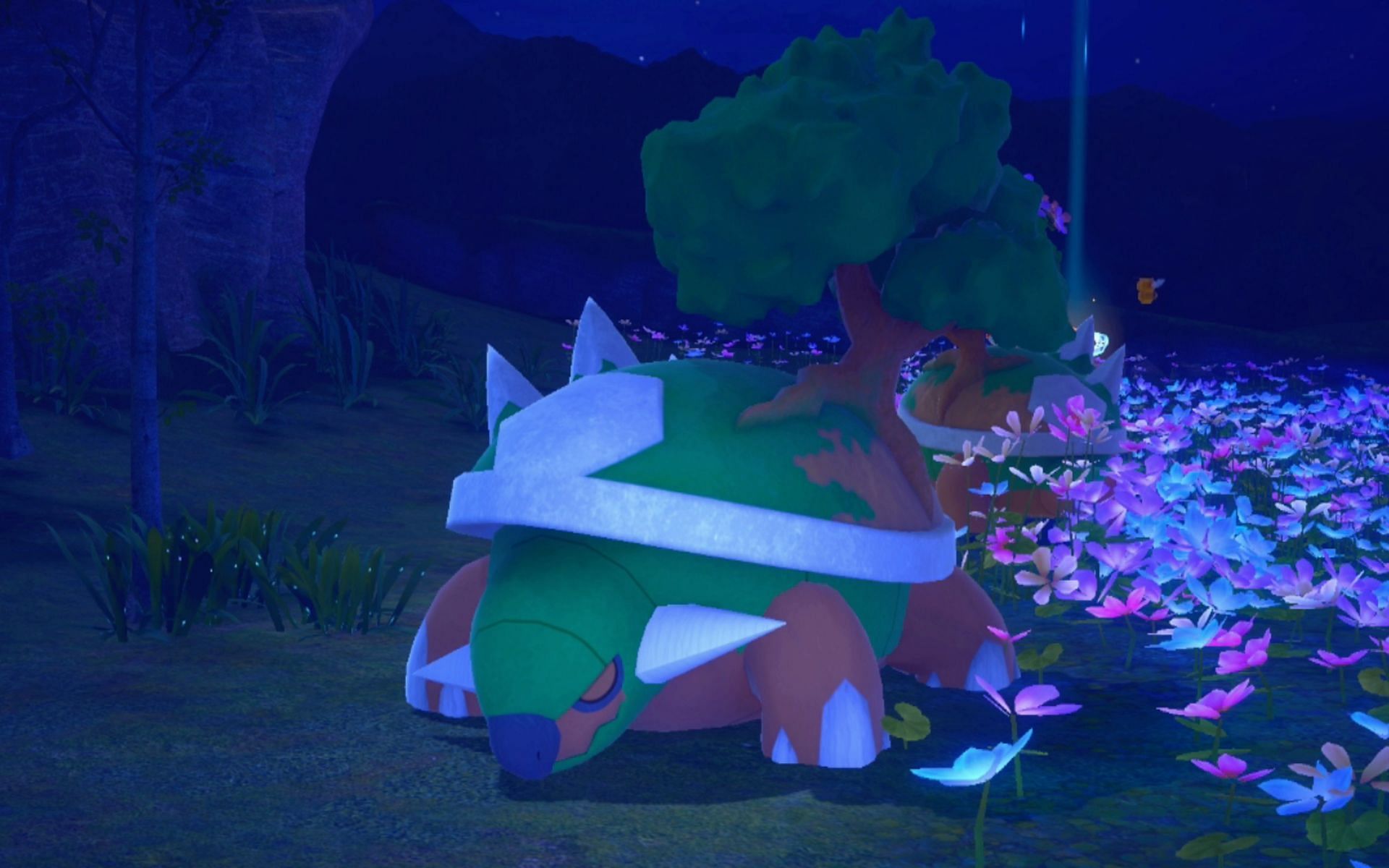 Torterra appears in Pokemon Snap as well as the Sinnoh Region (Image via Bandai Namco Studio)