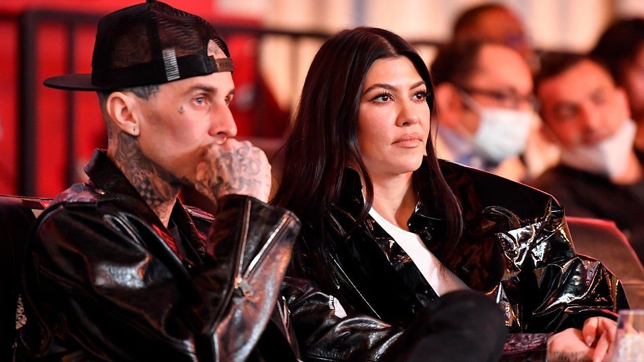 Travis Barker and Kourtney Kardashian started dating earlier this year (Image via Getty Images)