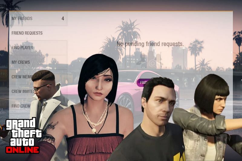 I started playing GTA V online with my friends and realized that