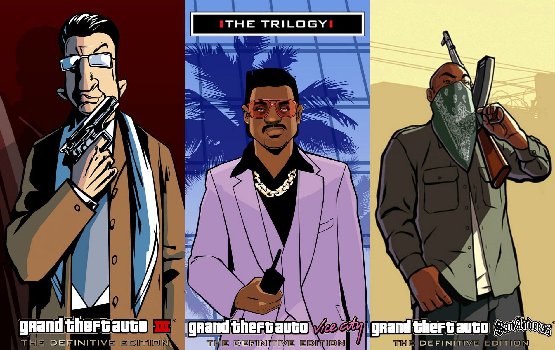 The Remastered GTA Trilogy is finally available for purchase (Image via Sportskeeda)