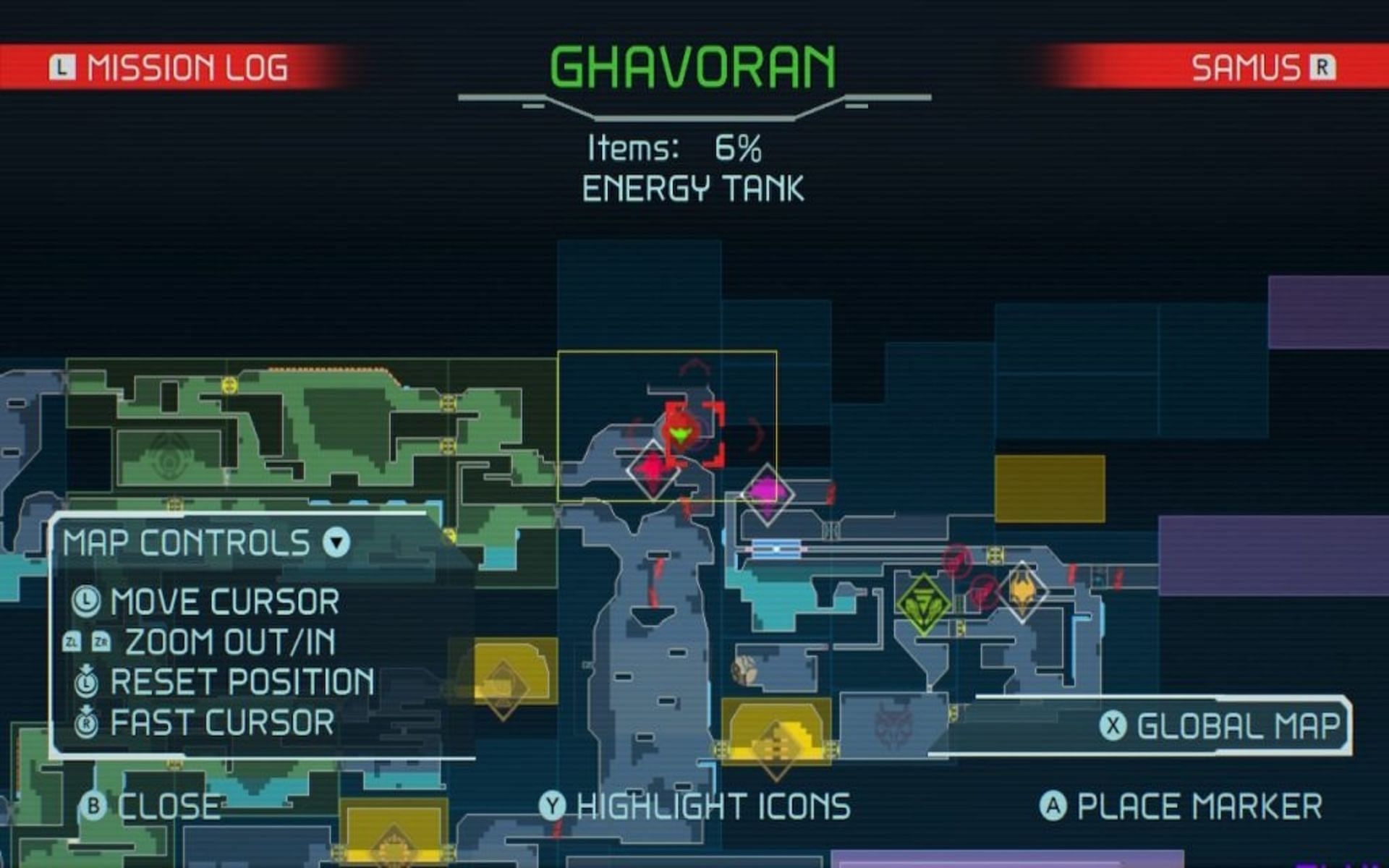 Ghavoran is one of the middle areas in Metroid Dread (Image via MercurySteam)