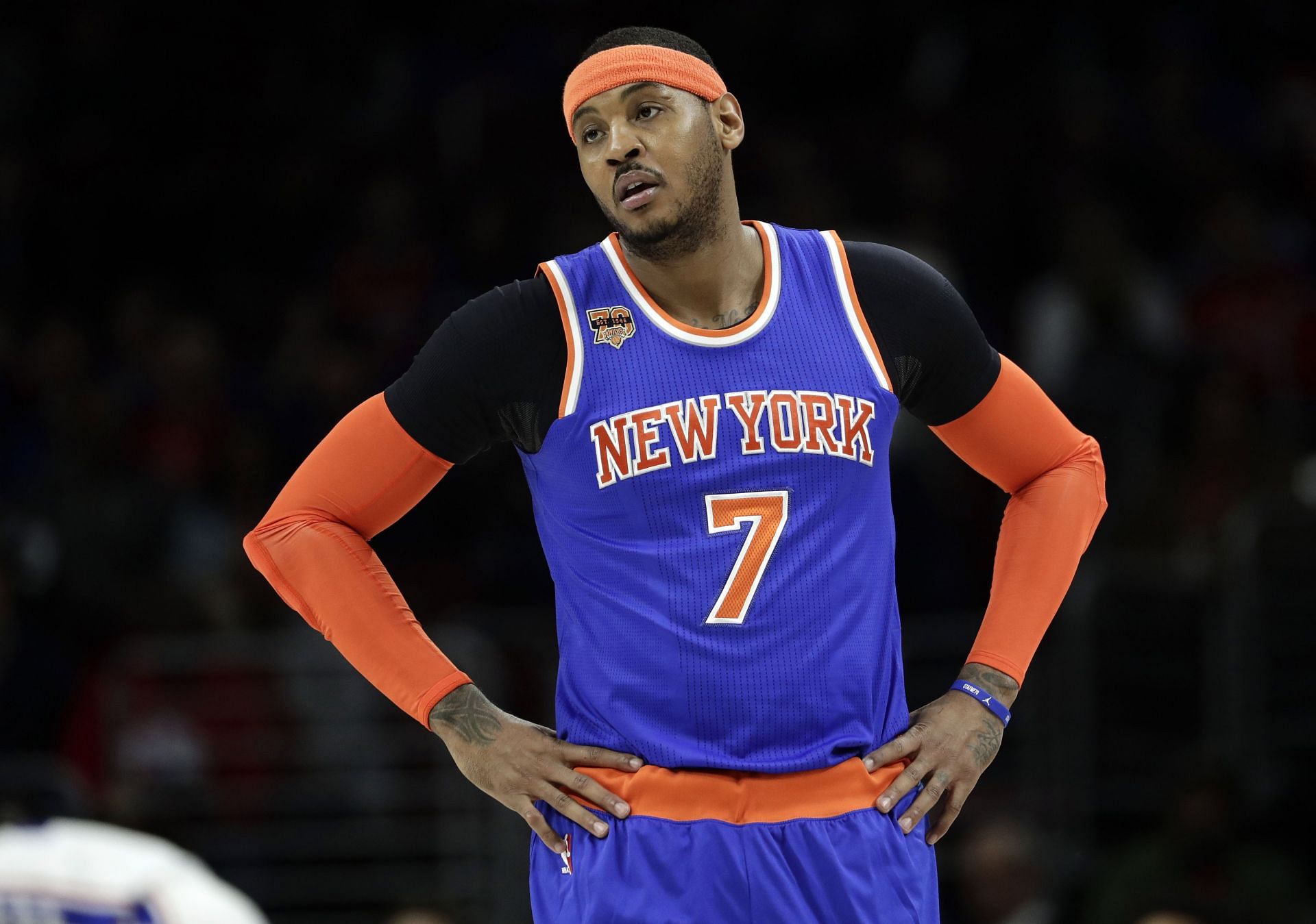 The injuries started piling up for Carmelo Anthony in 2011