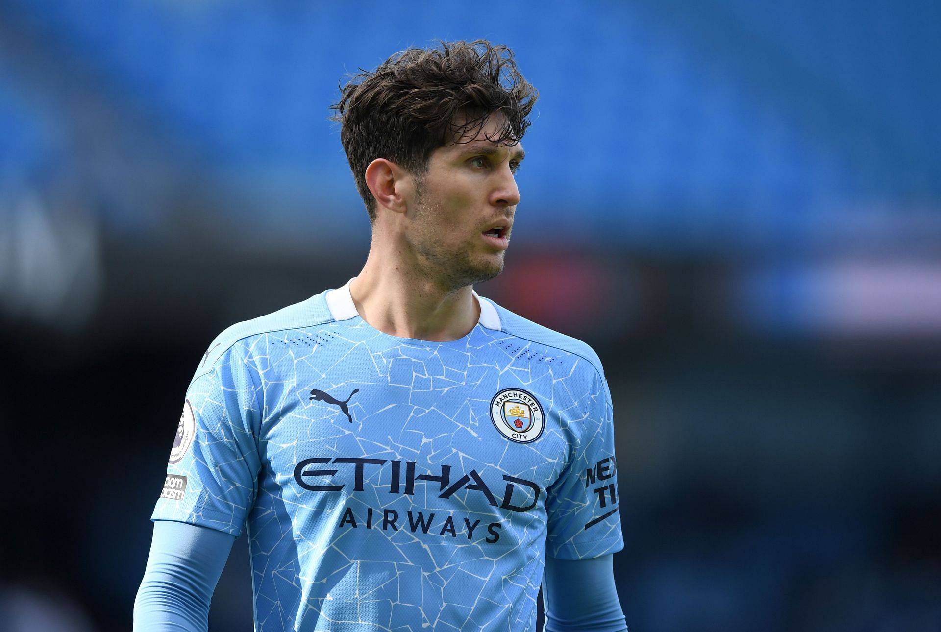 John Stones made his first Manchester City appearance of the season against Burnley.