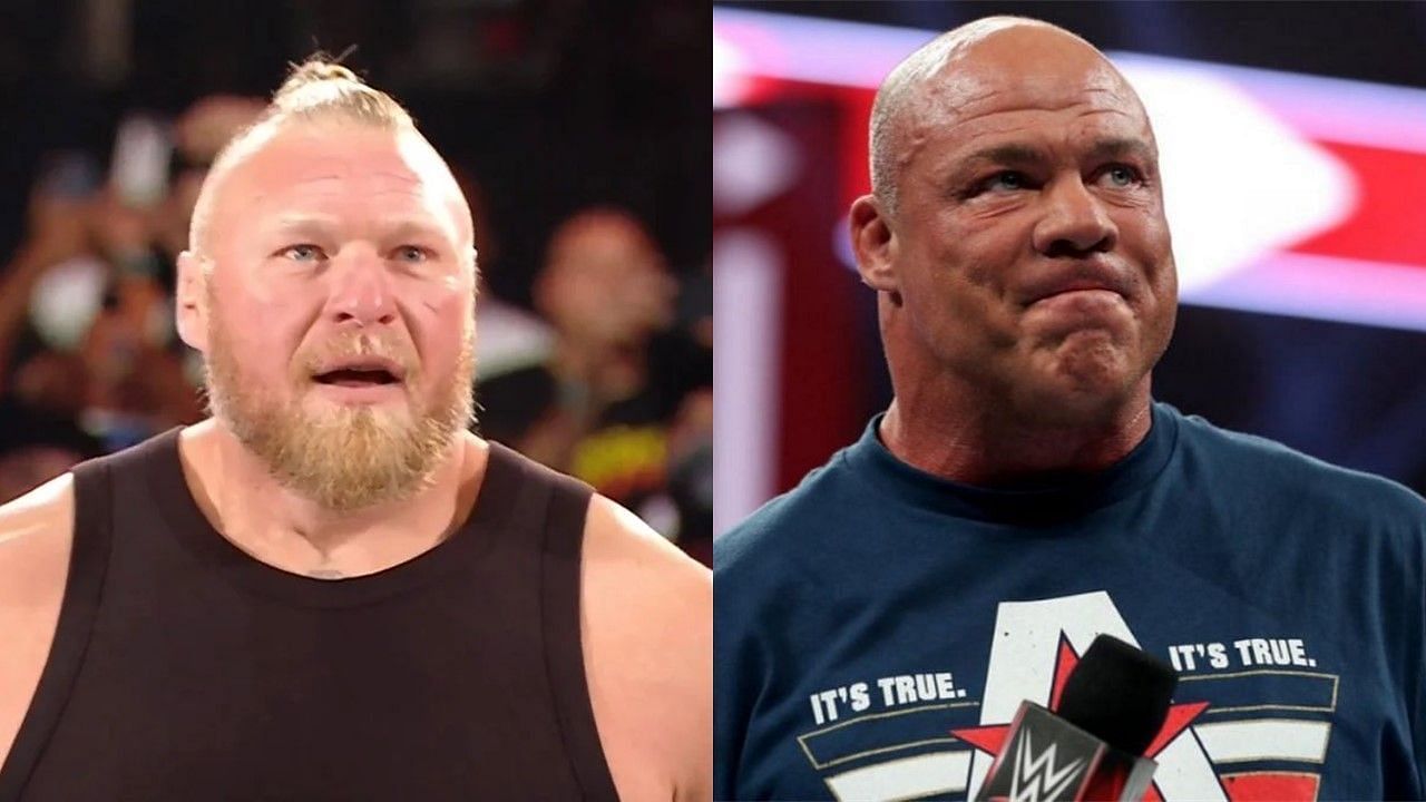 Samoa Joe mentioned Kurt angle and Brock Lesnar were both predators in the ring