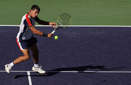 Carlos Alcaraz at the BNP Paribas Open