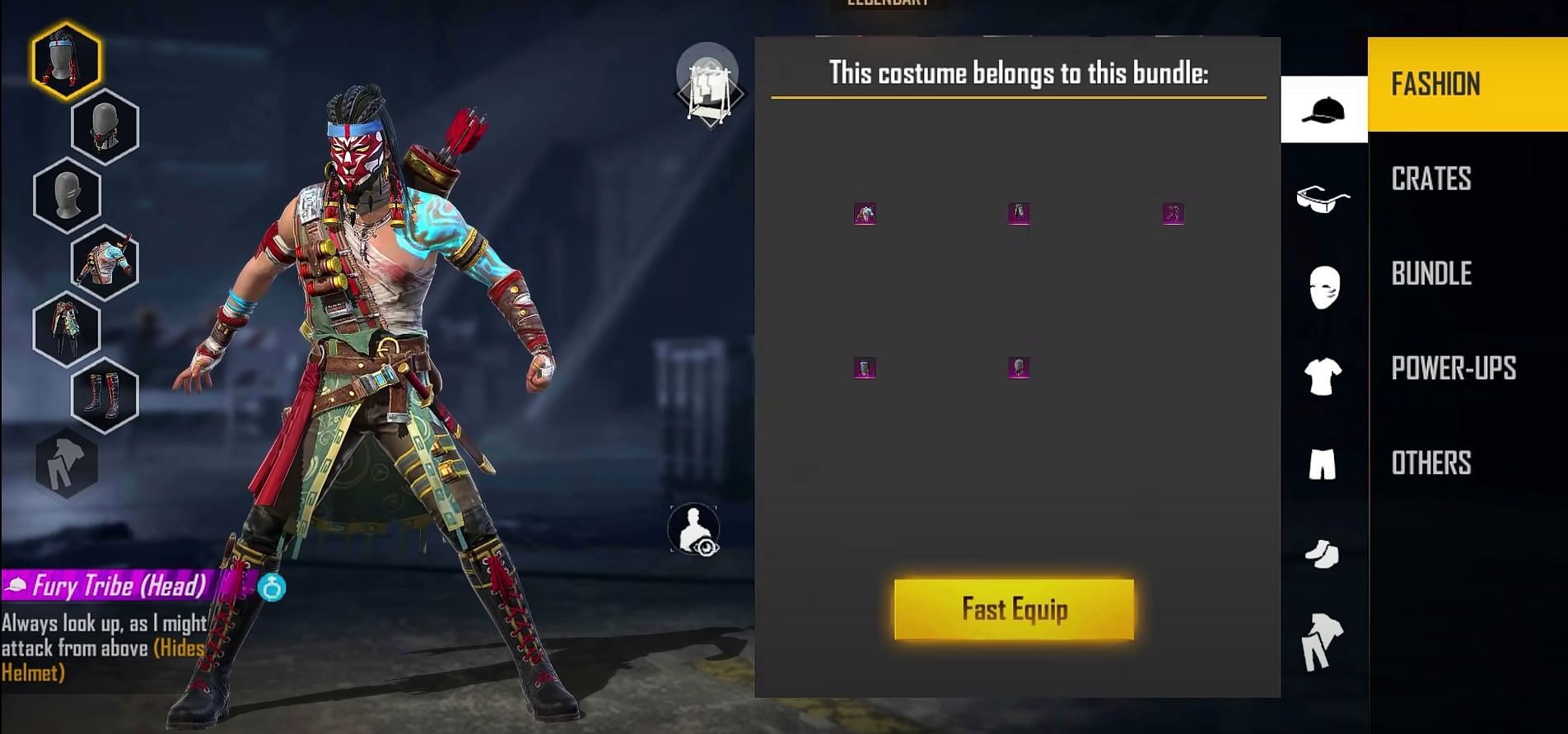 Fury Tribe skin (Image via Total Gaming; YouTube)