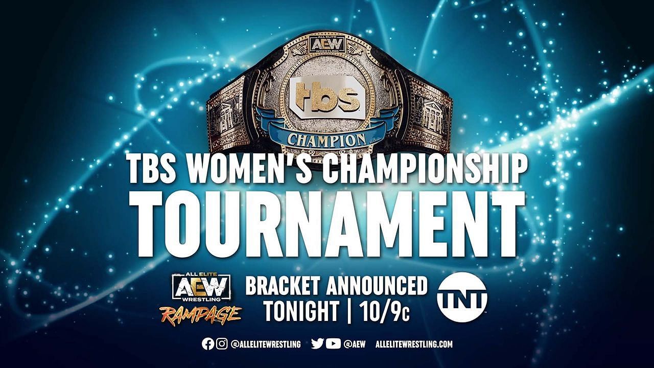 The bracket for the TBS Championship has been announced