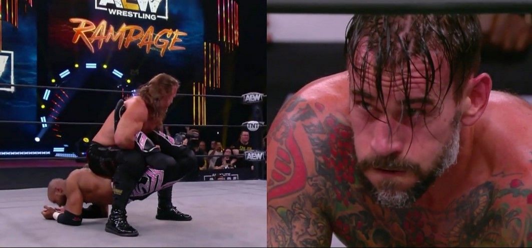 Chris Jericho (left) and CM Punk (right)