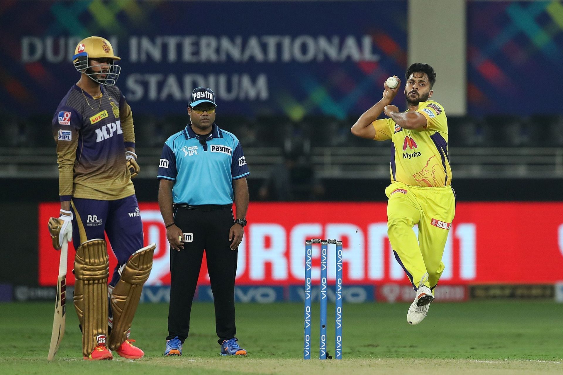 Shardul Thakur picked up three wickets in the final (Pic Credits: IPL)
