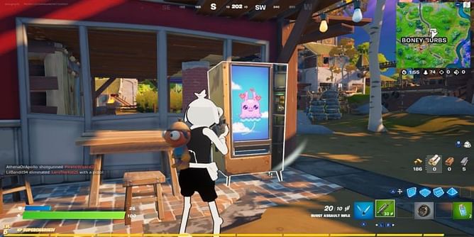 Where to purchase a shield item from a Vending Machine in Fortnite Season 8