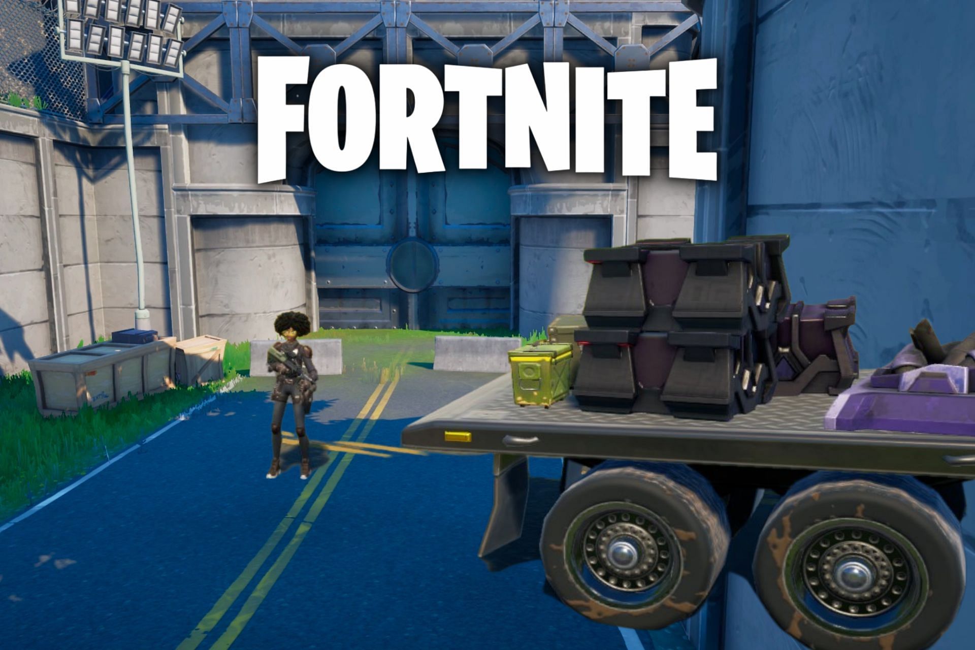 Dr. Slone has arrived at the secret bunker in Fortnite (Image via Sportskeeda)