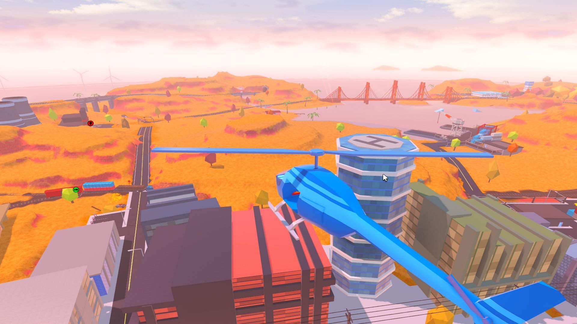 Use the minimap and head south (Image via Roblox)