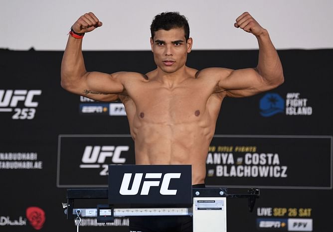 5 opponents for Paulo Costa at light heavyweight