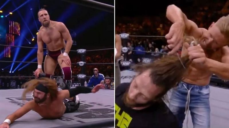 Jack Evans had his head shaved on AEW Rampage