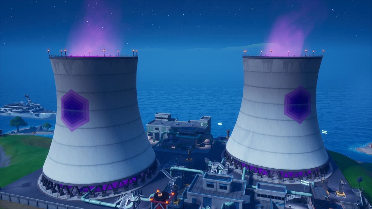 Steamy Stacks, the home of Dark Jonesy and his new questline. Image via Epic Games