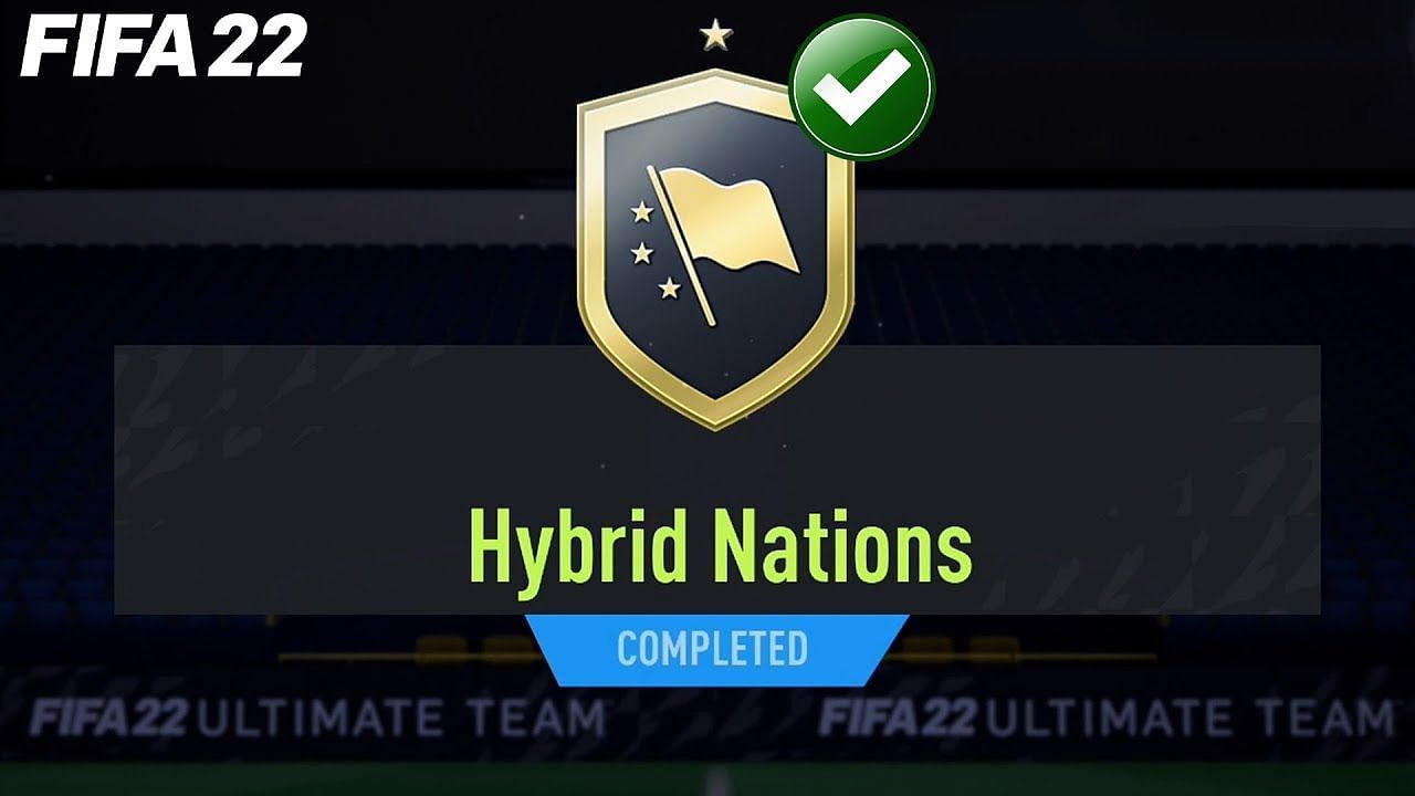 Six of the Best SBC is one of the SBCs in Hybrid Nations (Image via FIFA 22)