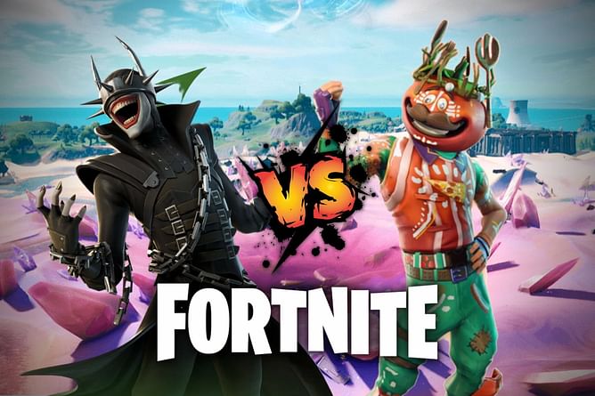 Fortnite's Tomatohead dies at the hands of The Batman Who Laughs in Chapter 2 Season 8