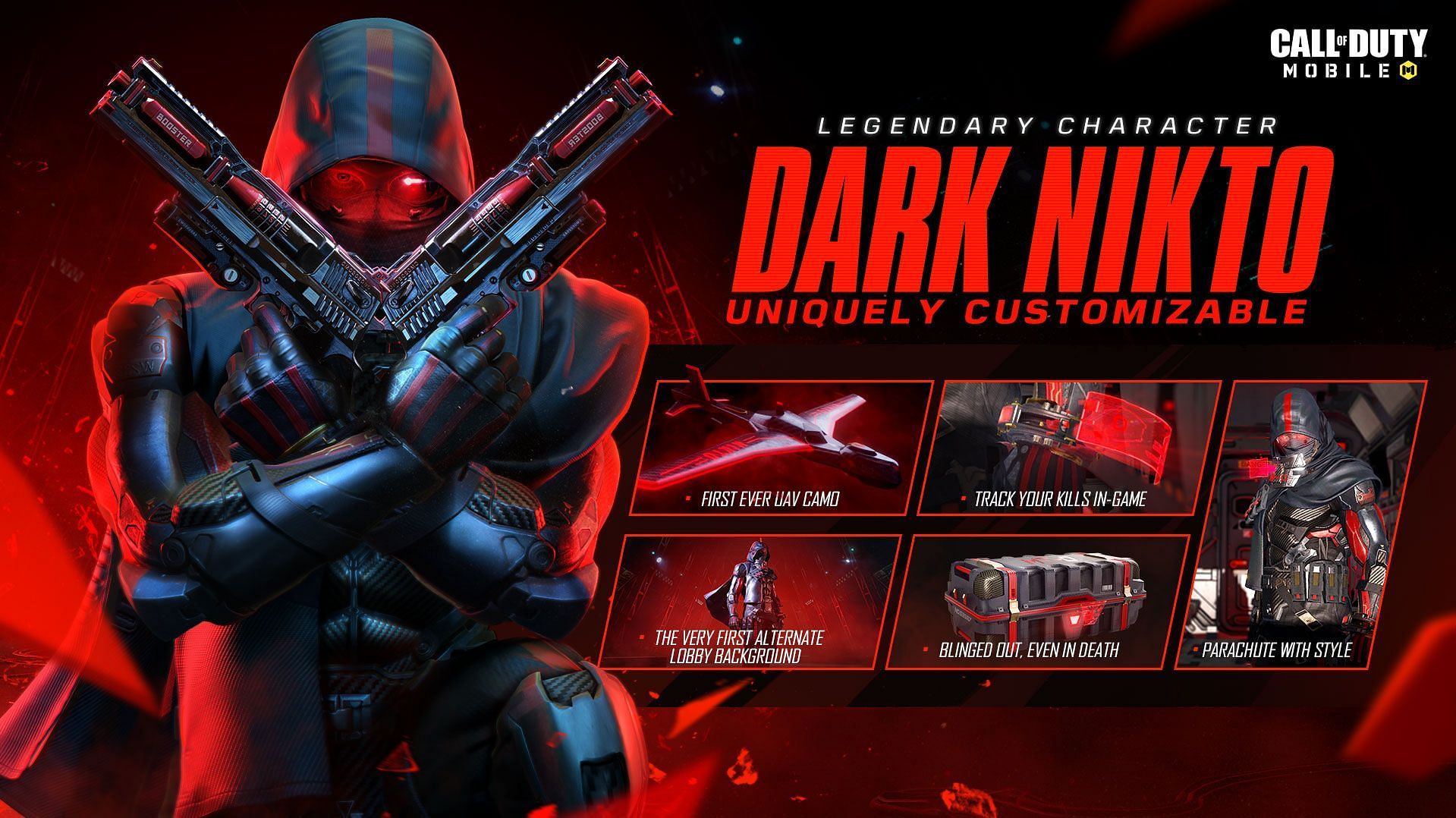 The Dark Side Draw is back in COD Mobile and players have another chance to own the first legendary character in the game (Image via Activision)