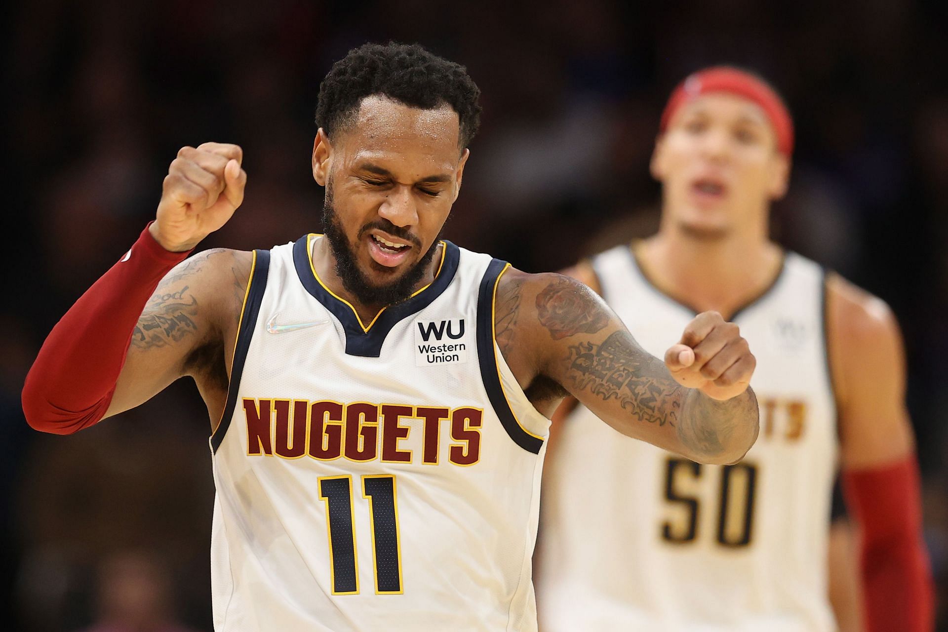 Denver Nuggets v Phoenix Suns - Monte Morris &amp; Aaron Gordon