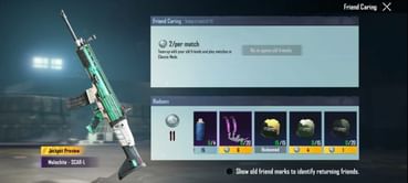 BGMI Friend Caring Event: How to get free Scar-L skin and more
