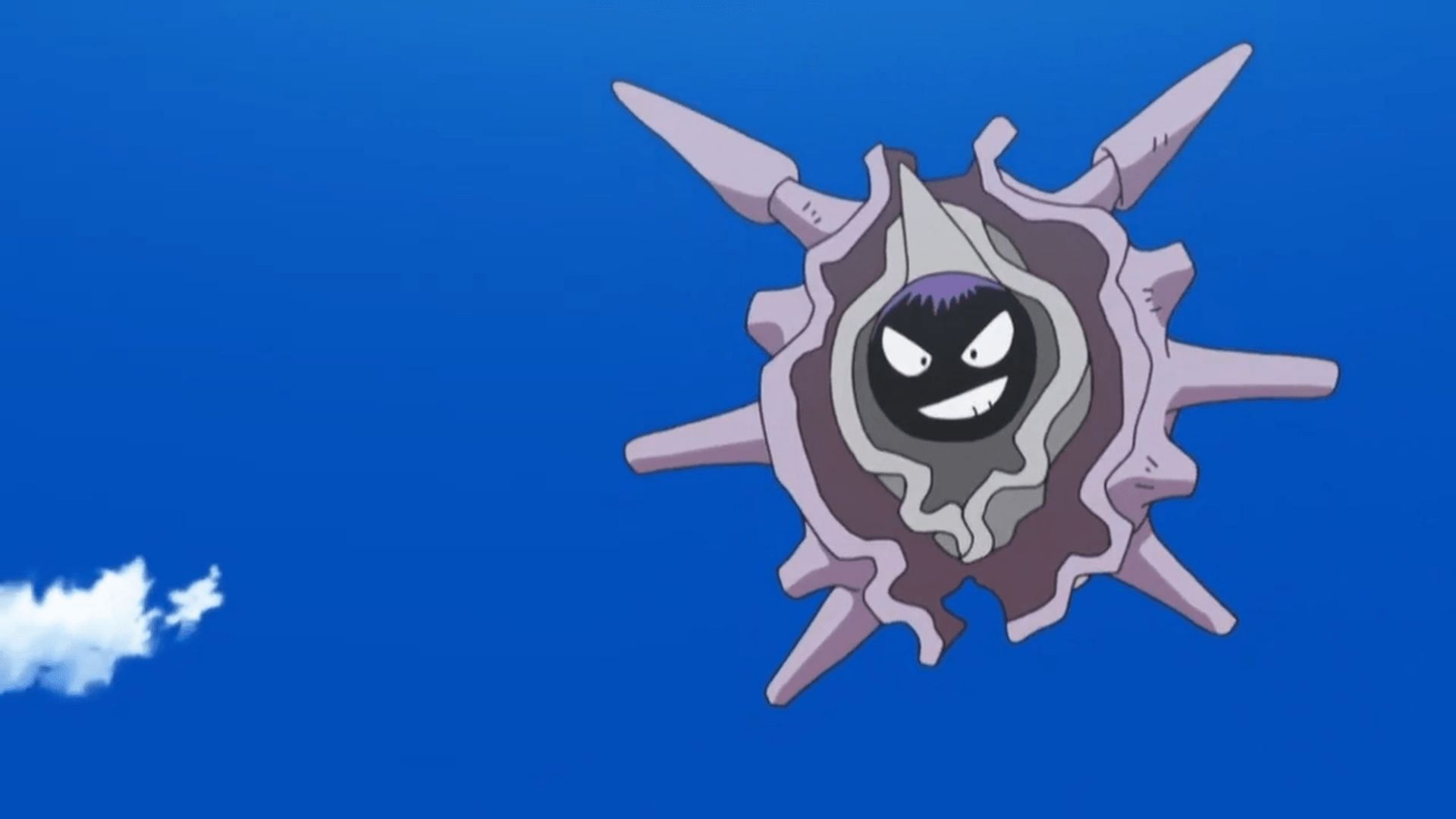 Cloyster as it appears in the anime (Image via The Pokemon Company)