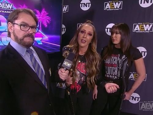 Tony Schiavone is like a father figure to Britt Baker