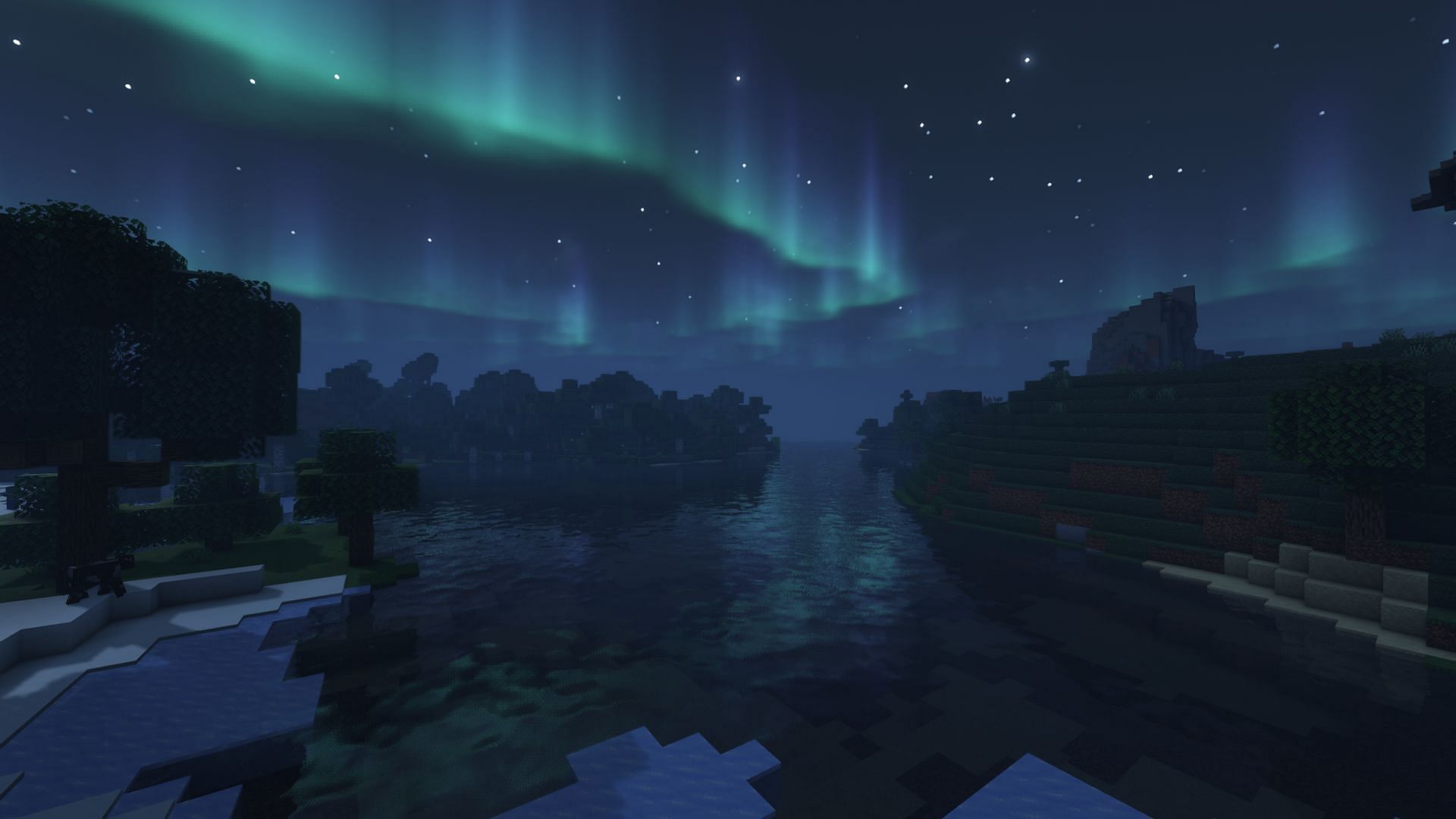 Shaders (Image via Minecraft)