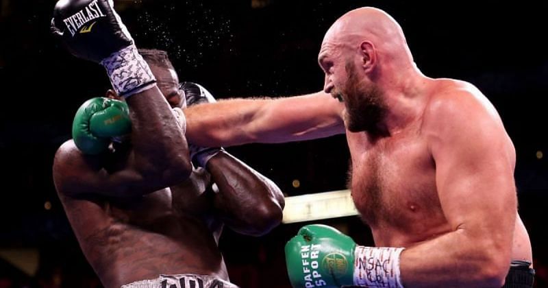 Tyson Fury v Deontay Wilder at the T-Mobile Arena in Paradise, Nevada
