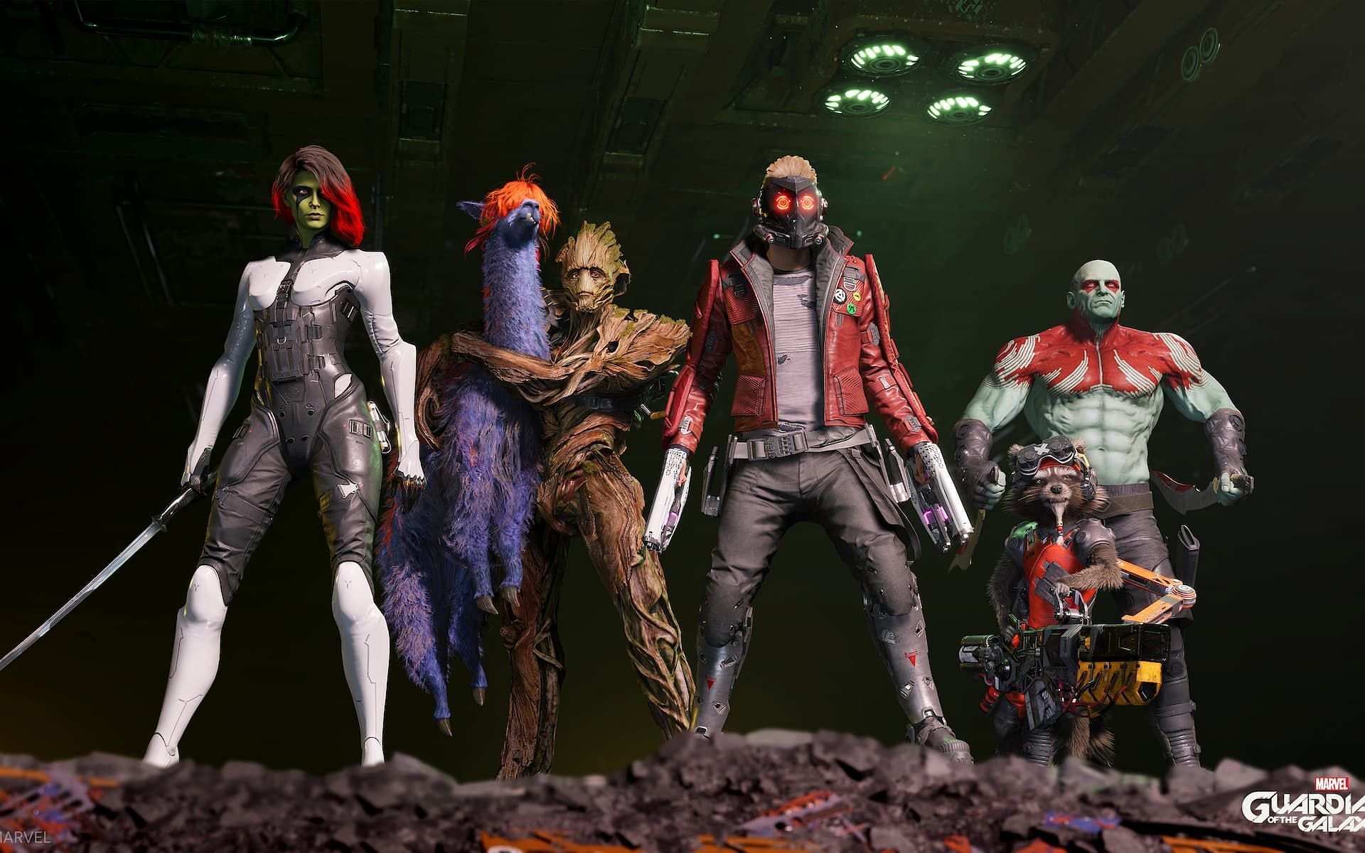 The Guardians of the Galaxy game (Image via Square Enix)