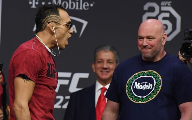 "He's taking some time off" - Dana White claims Tony Ferguson isn't 'eager to fight' after losing three UFC bouts in a row