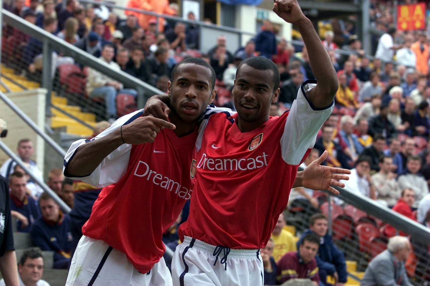 Henry (left) and Cole (right) were part of the invincibles at Arsenal
