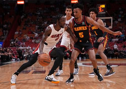 Atlanta Hawks vs Miami Heat preseason game