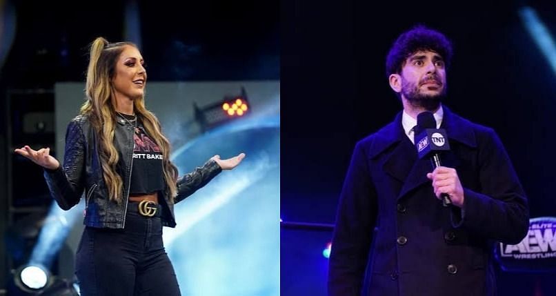 AEW Women&#039;s Champion and Tony Khan