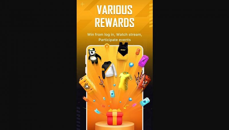 Rewards offered by Booyah! (Image via Google Play Store)