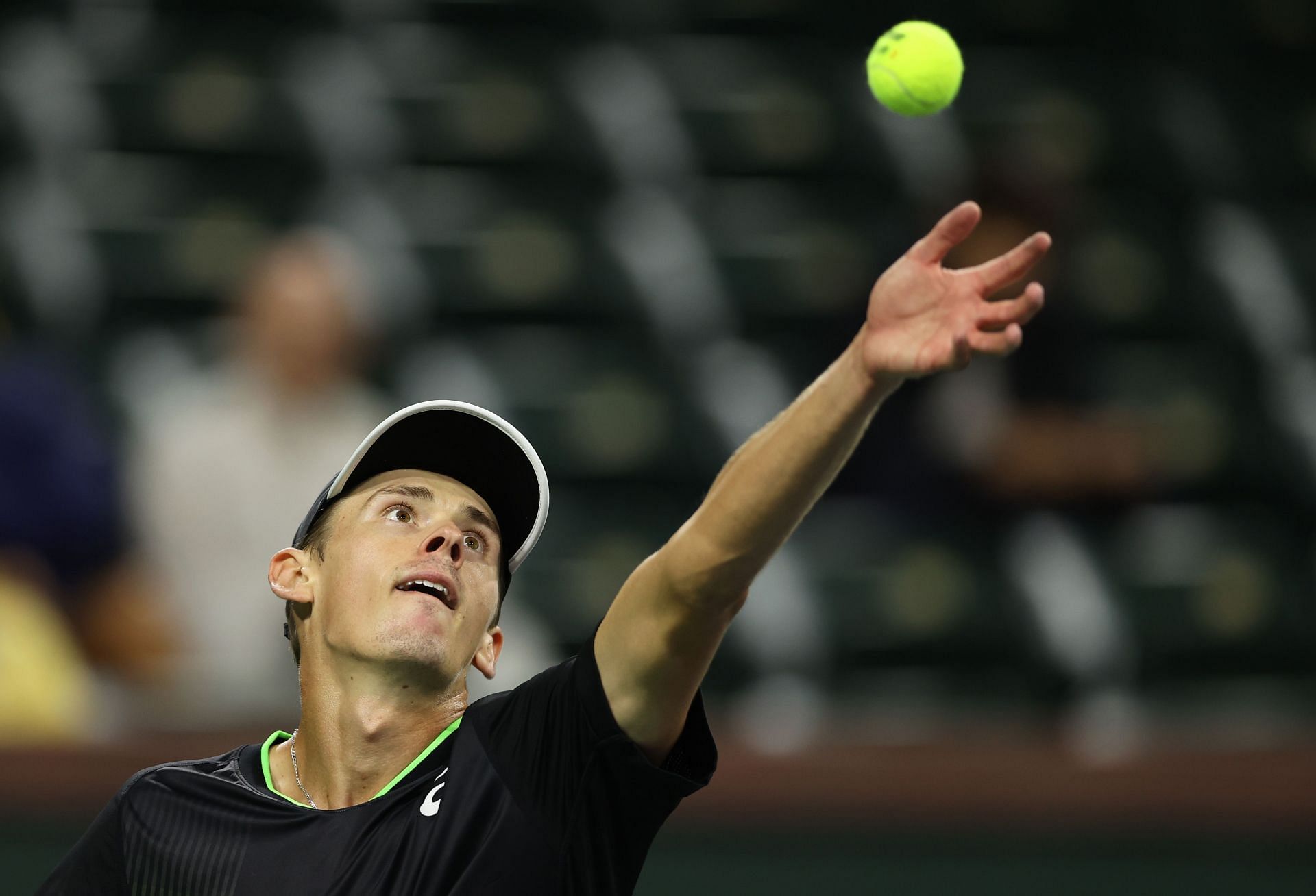 Tsitsipas beat De Minaur in a thriller at the BNP Paribas Open earlier this month