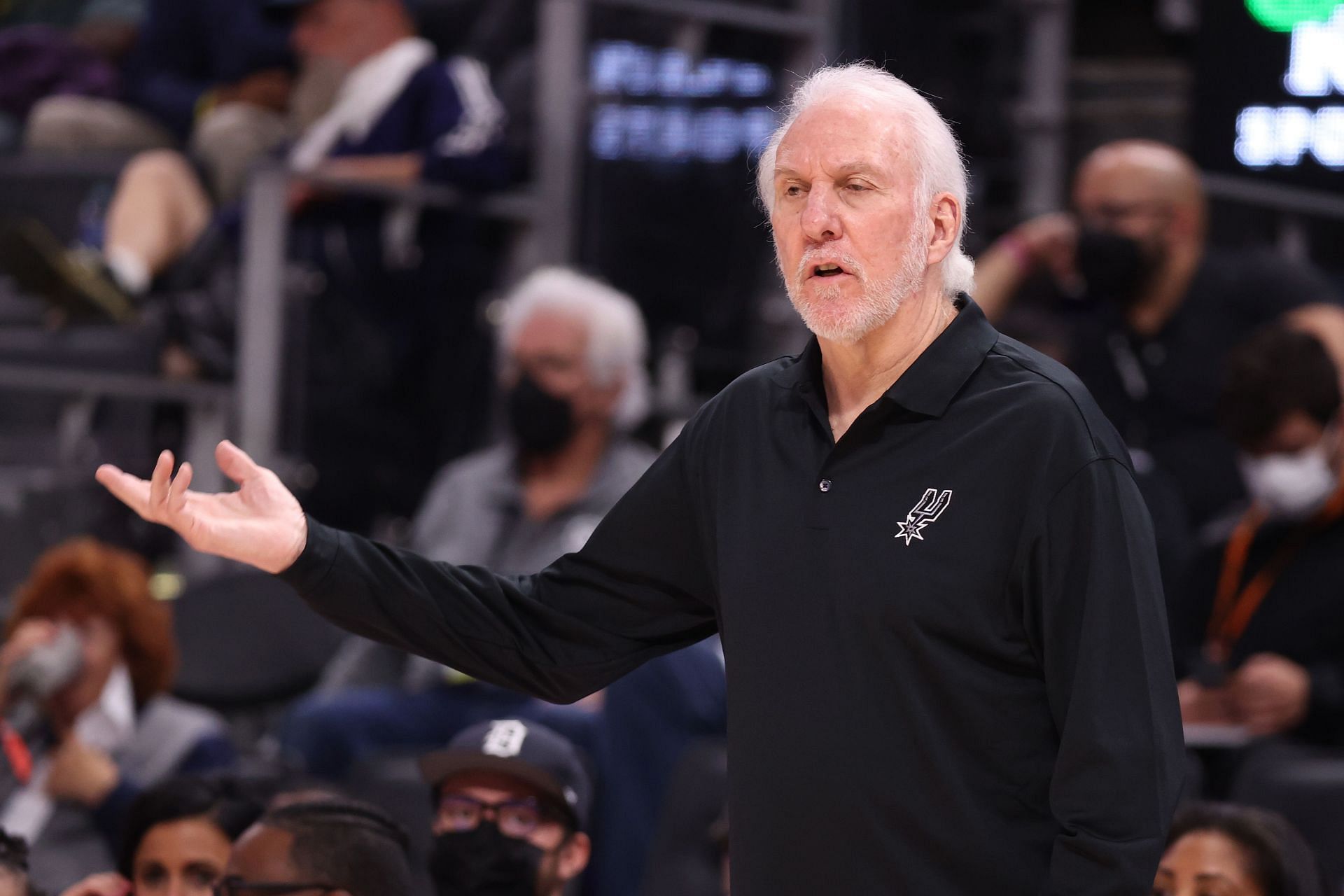 San Antonio Spurs&#039; legendary coach Gregg Popovich