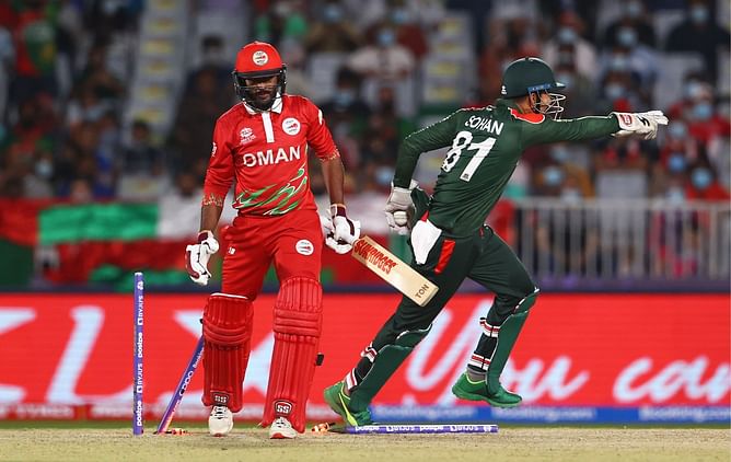 T20 World Cup 2021 Points Table: Updated standings after Bangladesh vs. Oman match