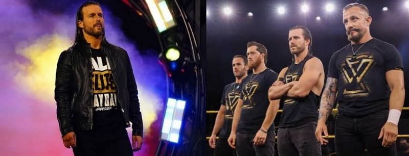 Adam Cole in AEW, and Undisputed Era in NXT