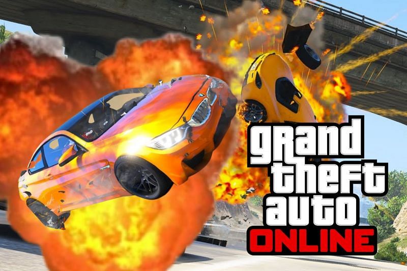 Random GTA glitch is making cars explode (Image via Sportskeeda)