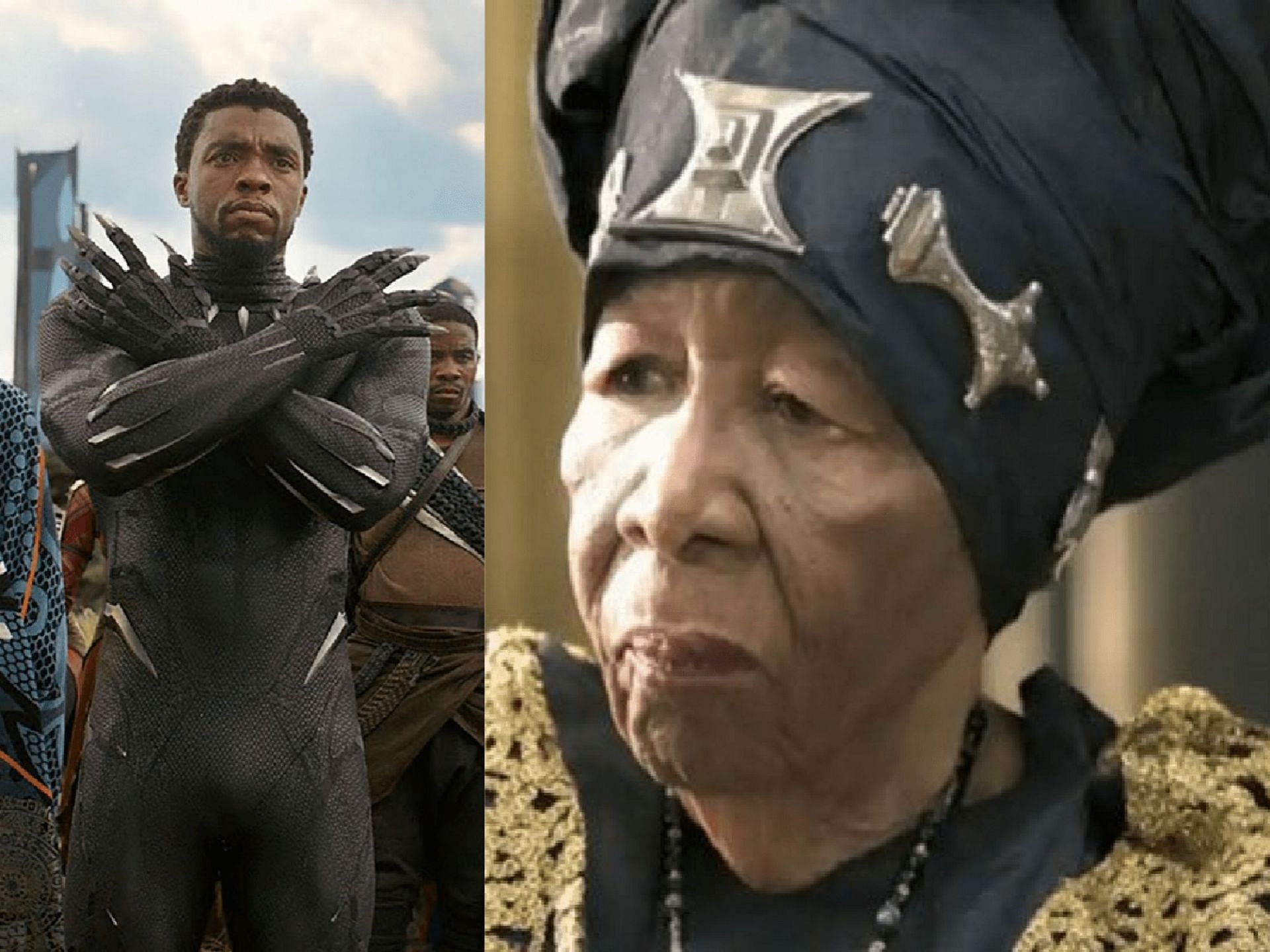 Black Panther actress Dorothy Steel has passed away at the age of 95 (Image via Marvel Studios)