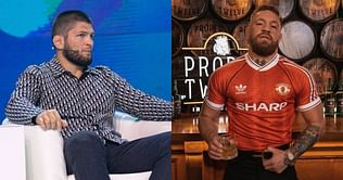 Khabib Nurmagomedov takes a shot at Conor McGregor in Instagram story