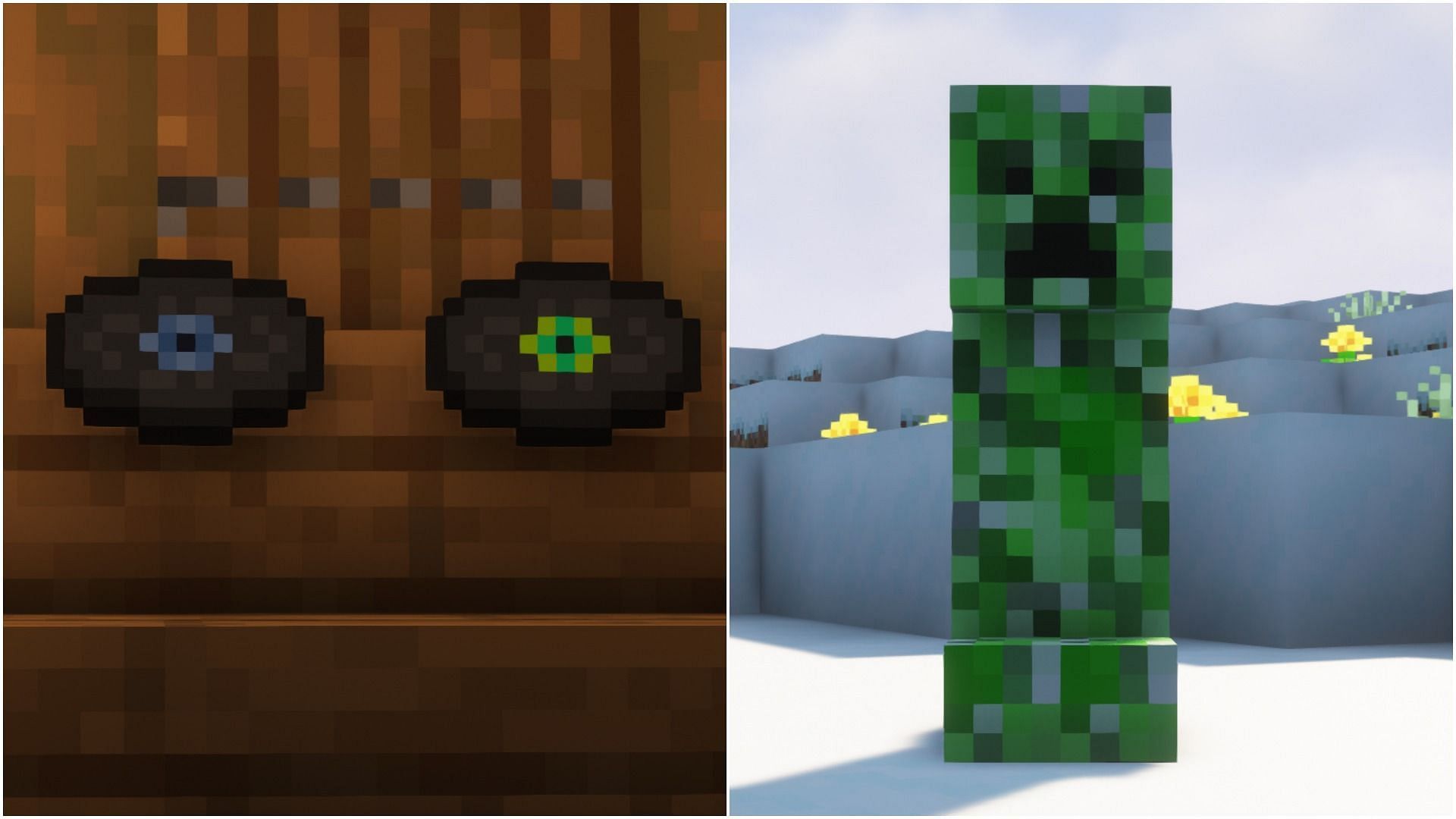 Creepers can drop music discs (Image via Minecraft)